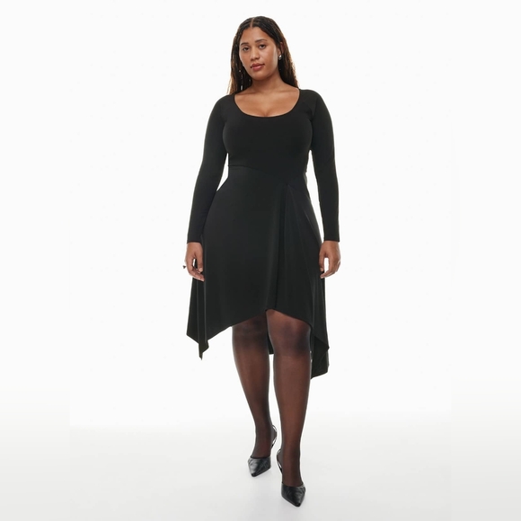 Black Wilfred Nuage midi dress - Picture 1 of 5
